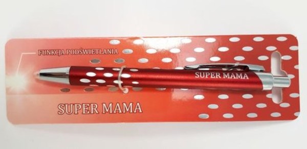 Świet(L)ny Długopis - Super Mama
