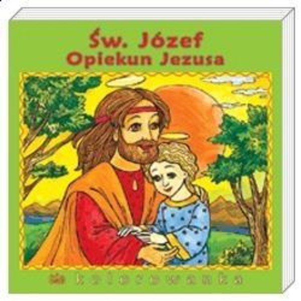 Święty Józef opiekun Jezusa Kolorowanka