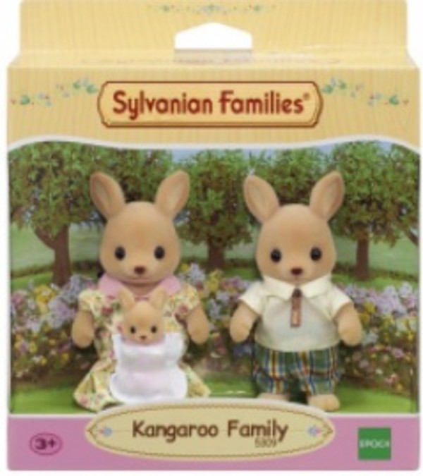 Sylvanian Families Rodzina kangurków (Tata, Mama, Siostra)