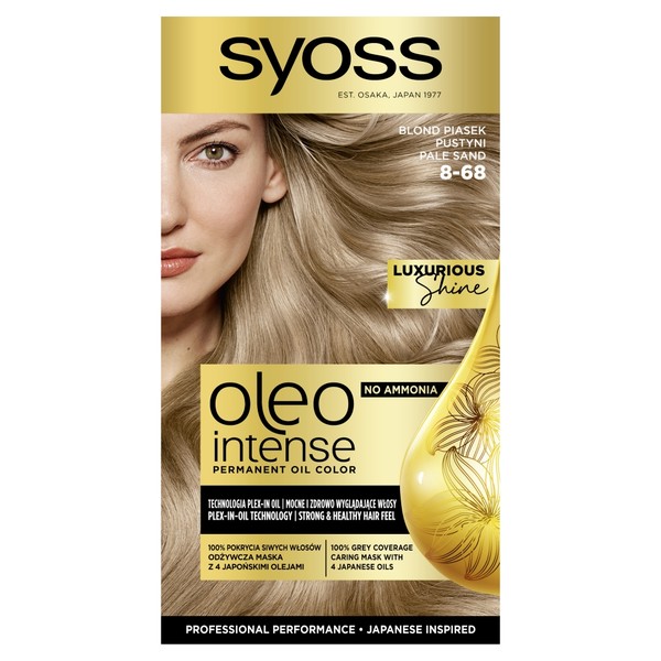 Oleo Intense Blond 8-68 Piasek Pustyni farba do włosów