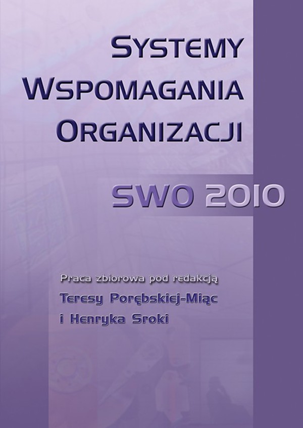 Systemy Wspomagania Organizacji SWO 2010 - pdf