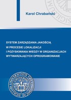 Okładka:Systemy zarządzania jakością w procesie lokalizacji i pozyskiwania wiedzy w organizacjach wytwarzających oprogramowanie 