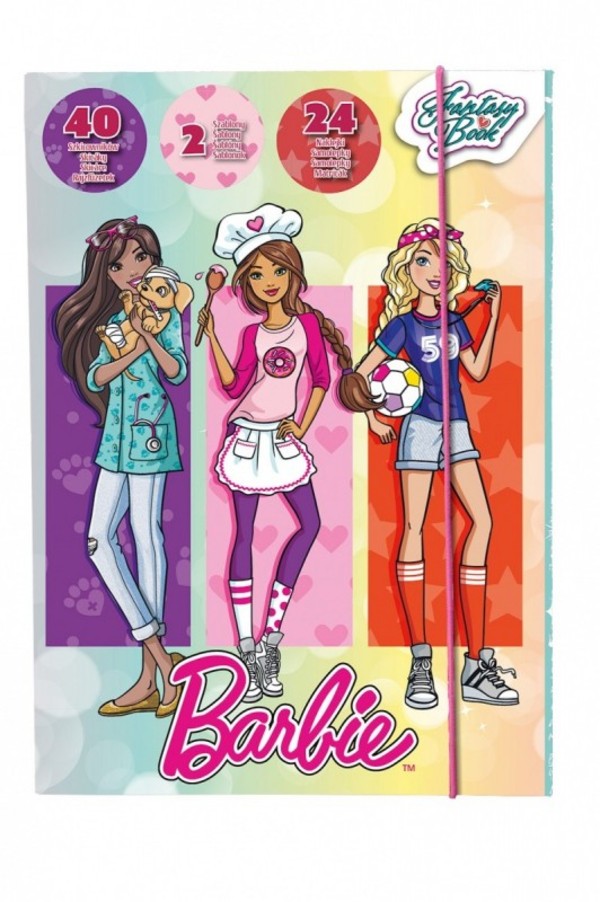 Szkicownik Barbie kariera