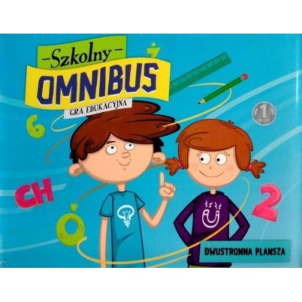 Szkolny Omnibus Gra edukacyjna + książka