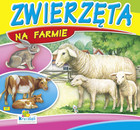 Zwierzęta na farmie Sztywne strony kwadrat