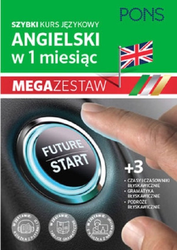 Szybki kurs Angielski w 1 miesiąc MegaZestaw