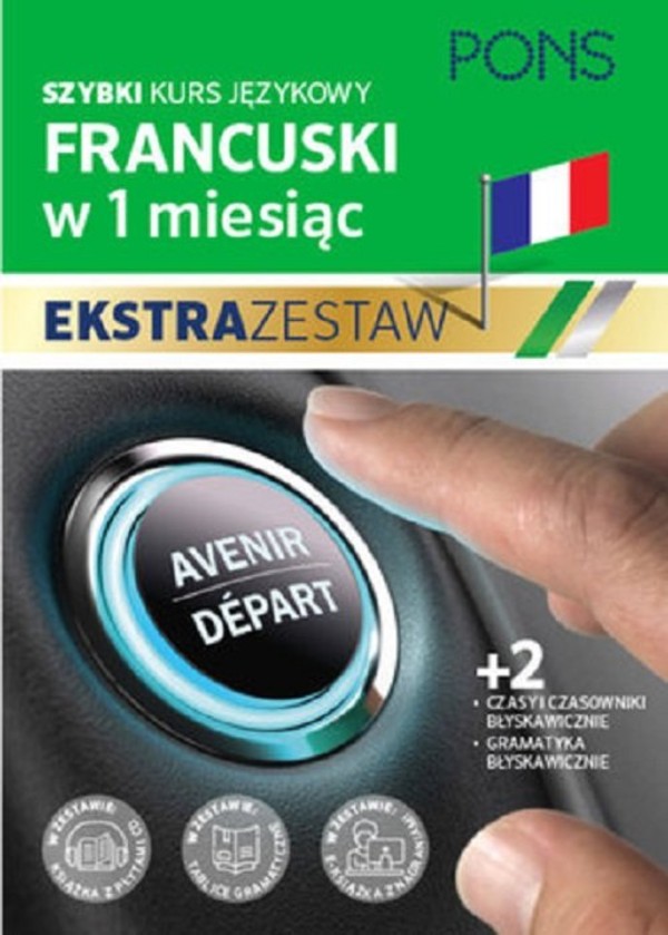 Szybki kurs francuski w 1 miesiąc EkstraZestaw