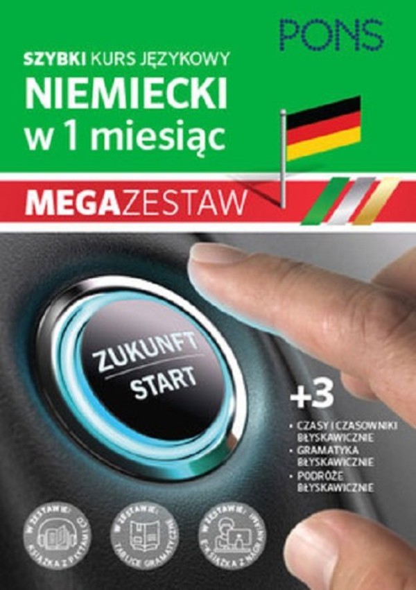 Szybki kurs Niemiecki w 1 miesiąc MegaZestaw