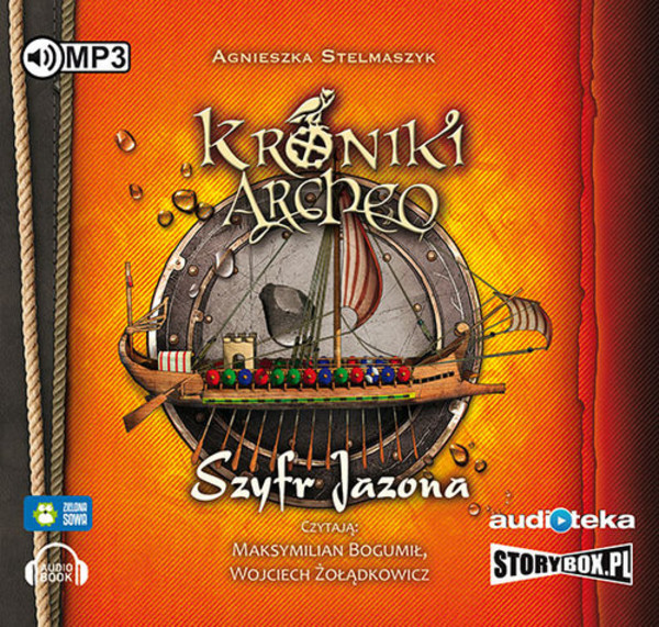 Szyfr Jazona Audiobook CD Audio Kroniki Archeo Tom 8