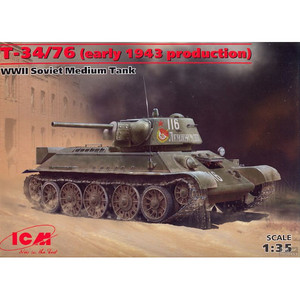 T-34/76 (early 1943 production) Skala 1:35