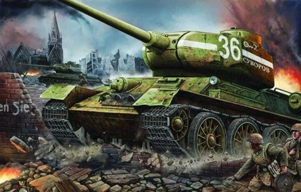 T-34/85 Model 1944 Skala 1:16