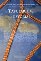 Tabularium Historiae Tom IV: 2018