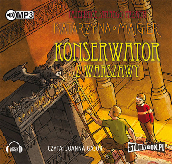 Tajemnice starego pałacu. Konserwator z Warszawy Audiobook CD Audio