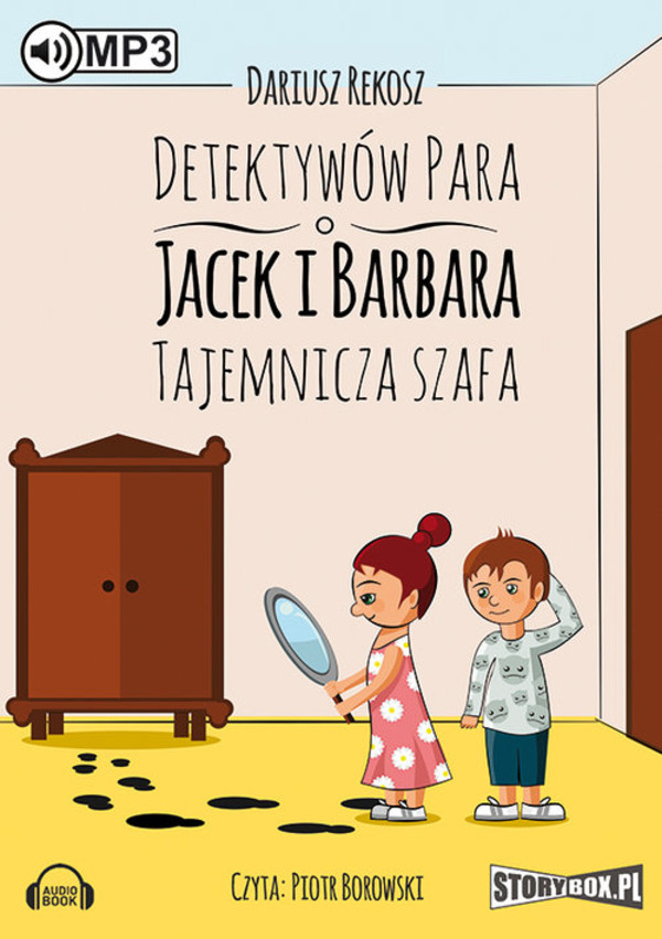 Tajemnicza szafa Detektywów para Jacek i Barbara Audiobook CD Audio