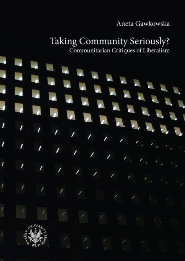 Taking Community Seriously? - pdf