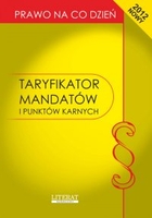 Taryfikator mandatów i punktów karnych - pdf