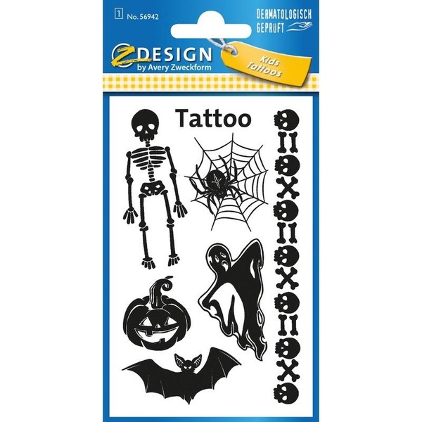 Tatuaże dla dzieci Halloween