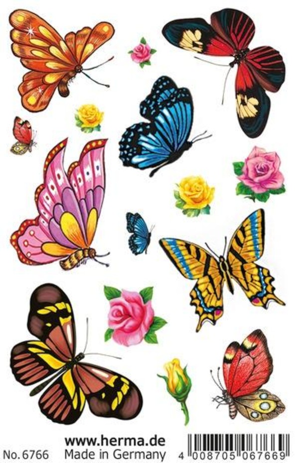 Tatuaże Motyle