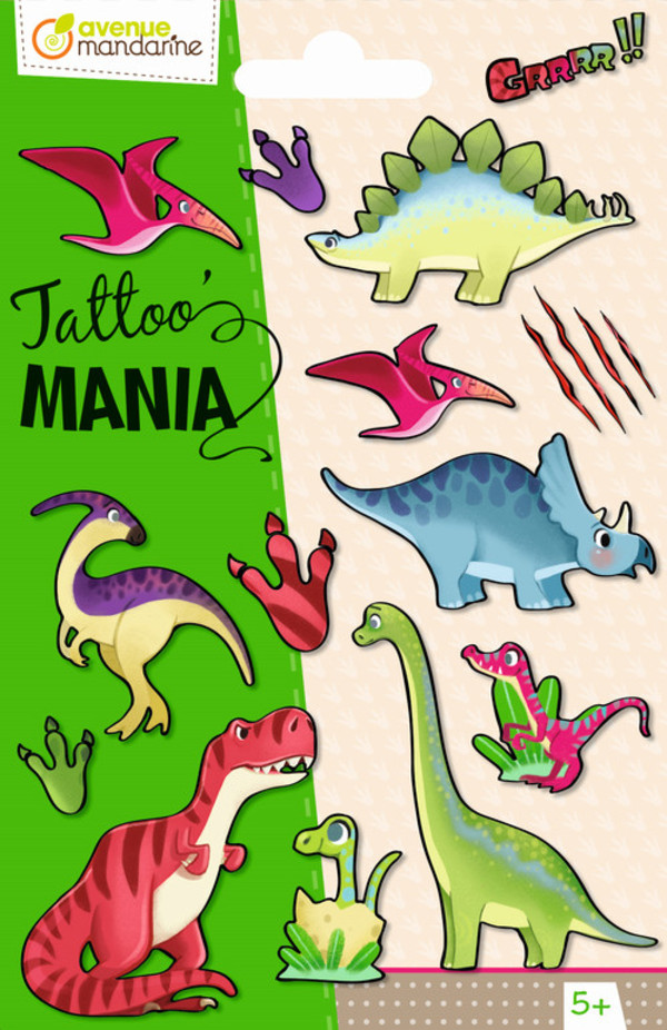 Tatuaże Tattoo Mania Dinozaury