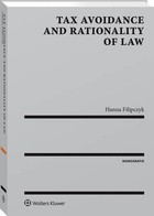 Tax avoidance and rationality of law - pdf