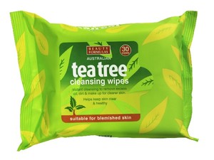 Tea Tree Chusteczki oczyszczające od twarzy