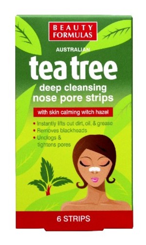 Tea Tree Głęboko oczyszczające paski na nos