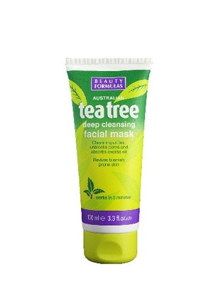 Tea Tree Maska glinkowa głęboko oczyszczająca