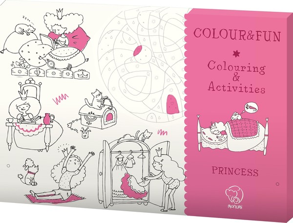 Teczka kreatywna colour&fun princesses