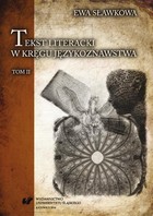 Tekst literacki w kręgu językoznawstwa - pdf Tom 2