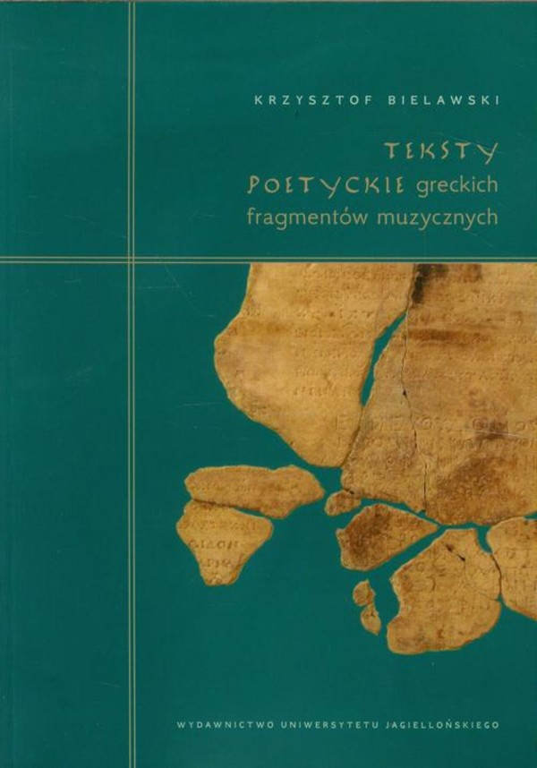 Teksty poetyckie greckich fragmentów muzycznych - pdf