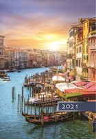 Terminarz 2021 A5 Kolorowy Wenecja