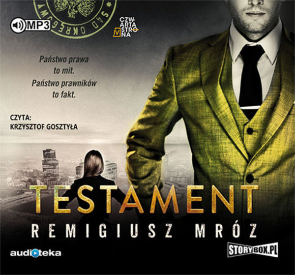 Testament Audiobook CD Audio Joanna Chyłka Tom 7