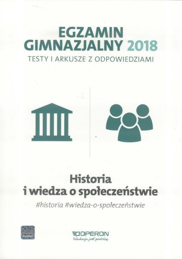 Testy i arkusze z odpowiedziami Historia i wiedza o społeczeństwie Egzamin gimnazjalny