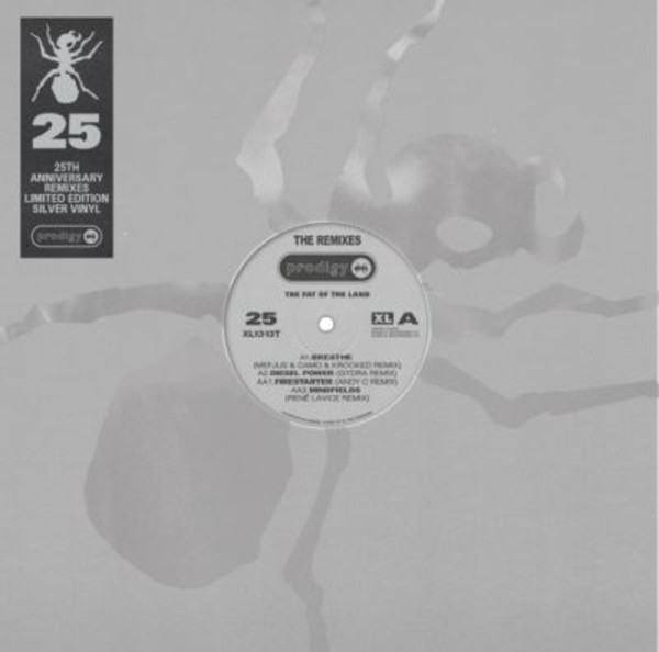 The Fat Of The Land - Remixes (silver vinyl) (25th Anniversary Limited Edition)