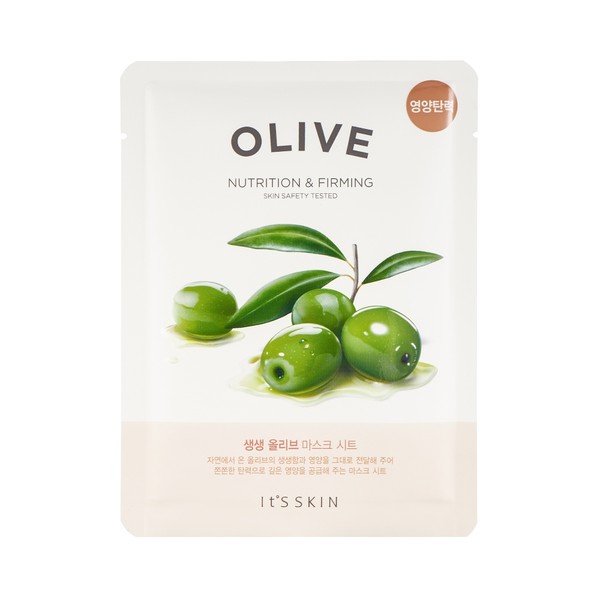 The Fresh Mask Sheet Olive Maska do twarzy z oliwą z oliwek