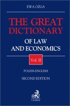 The Great Dictionary of Law and Economics. Vol. II. Polish - English - mobi, epub, pdf