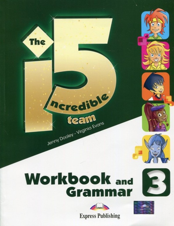 The Incredible 5 Team 3. Workbook Zeszyt ćwiczeń Grammar Gramatyka + Digibook