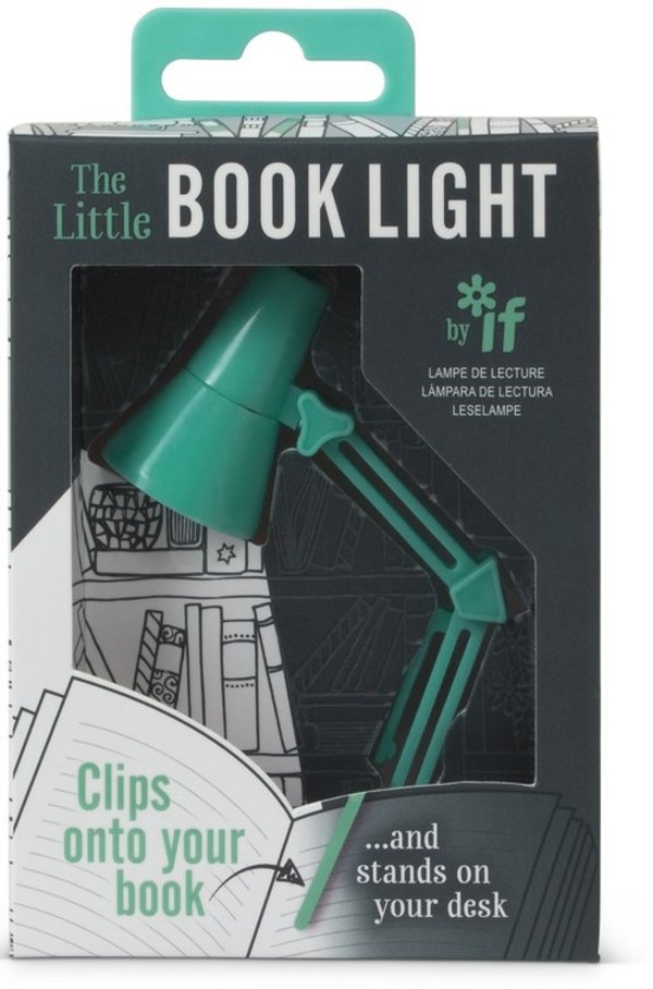 The Little Book Light - lampka do książki - miętowa