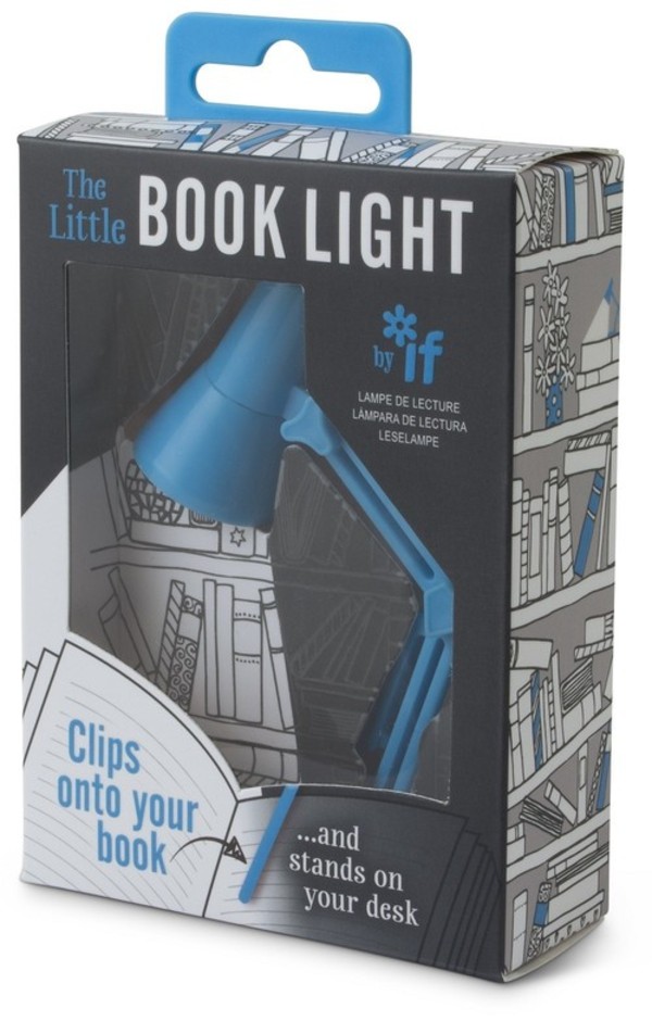 The Little Book Light - lampka do książki - niebieska