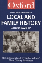 The Oxford Companion to local and family history