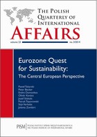 The Polish Quarterly of International Affairs 3/2014 - Cohesion Policy and Sound Economic Governance: A Loveless Marriage