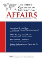 The Polish Quarterly of International Affairs - pdf 3/2015