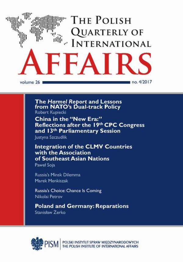The Polish Quarterly of International Affairs 4/2017 - pdf