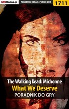 The Walking Dead: Michonne - What We Deserve - poradnik do gry - epub, pdf