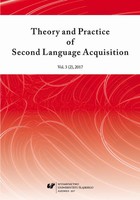 Theory and Practice of Second Language Acquisition 2017. Vol. 3 (2) - pdf