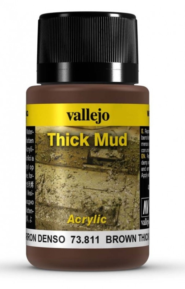 Efekt błota Thick Mud-Brown Mud 40 ml