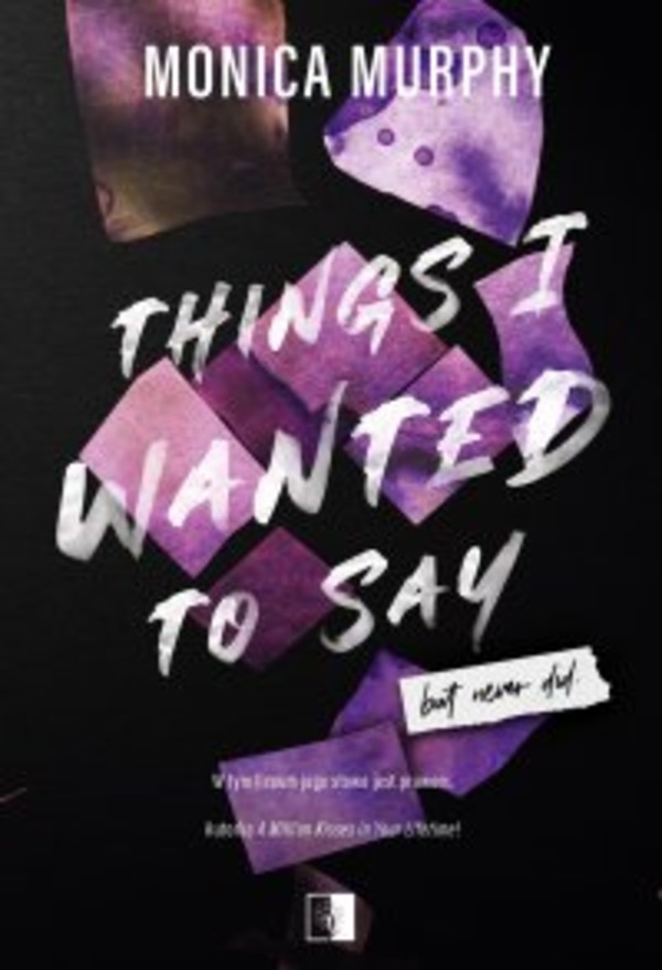 Things I Wanted to Say, But Never Did - mobi, epub