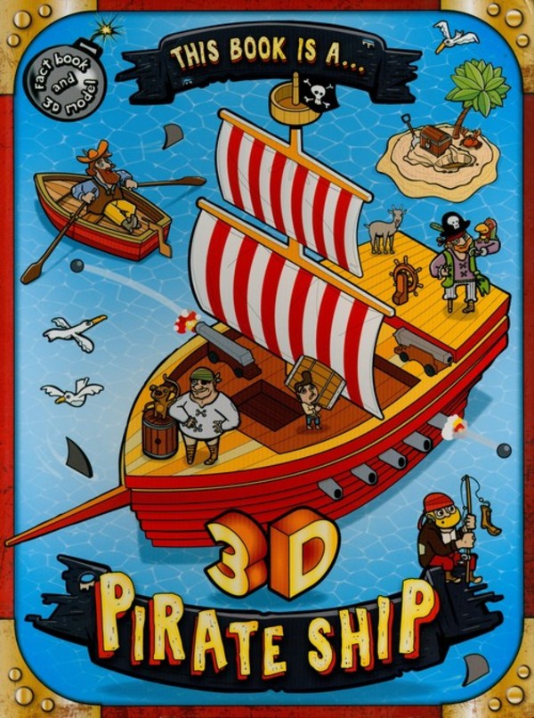 This Book Is a 3D Pirate Ship