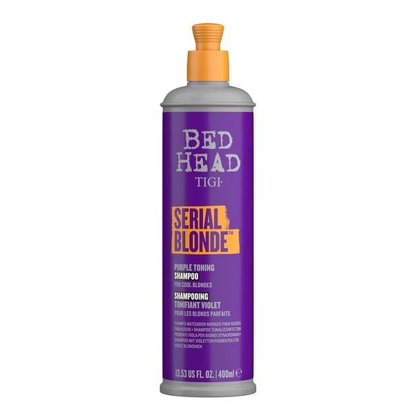Bed Head Serial Blonde Purple Toning Shampoo Szampon do włosów blond niwelujący żółte i miedziane tony