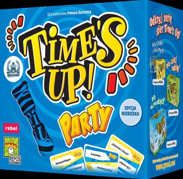 Gra Time-s Up! Party (edycja niebieska)